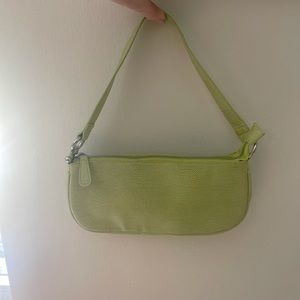 Urban Outfitters Green Baguette Bag